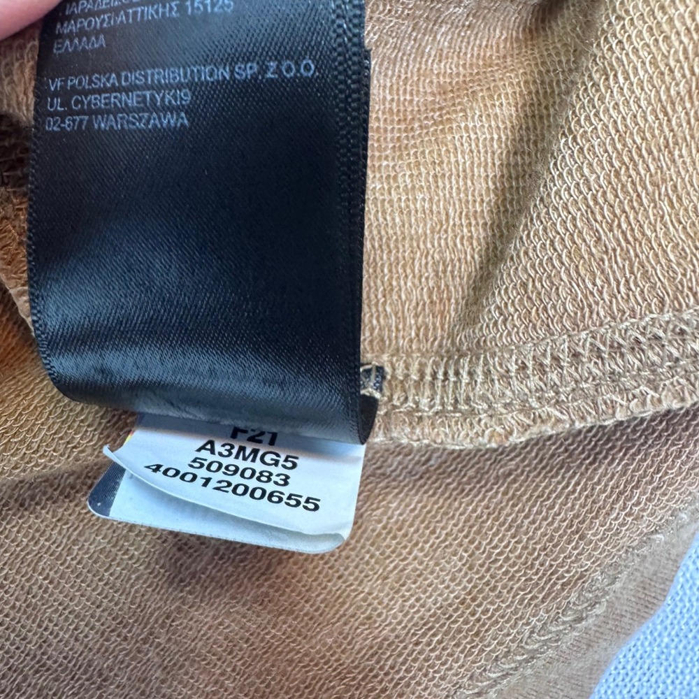 The North Face Brown Pullover Men XL Logo Granola Gorpcore Fall Basic Utility - Picture 9 of 13